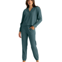 Ladies Jogger - Free Fly Waffle Jogger