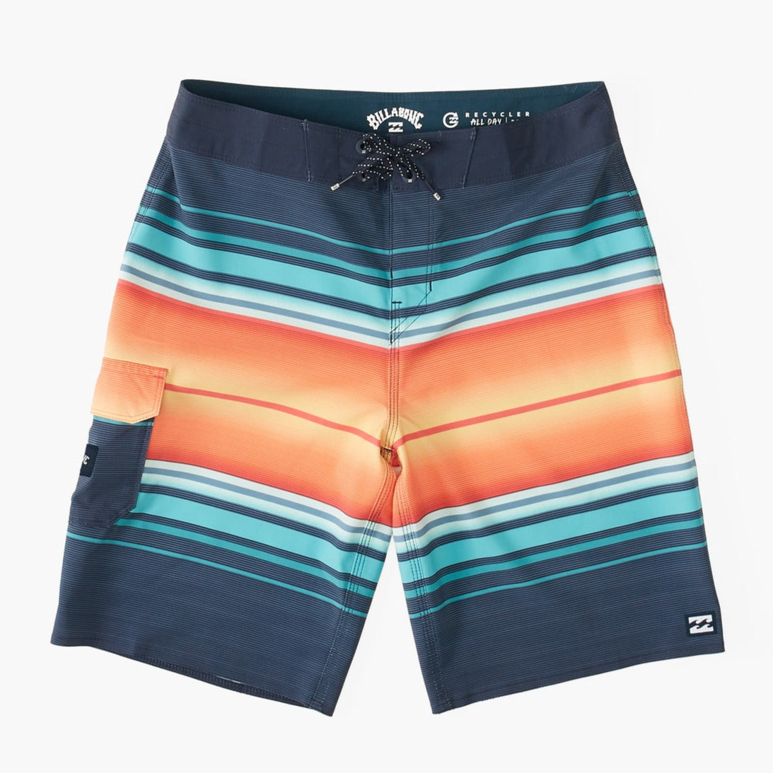 Boys Boardshort - Billabong All Day Stripe Pro Boardshort 16"