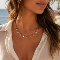 Necklace - Salty Cali Costal Charms Necklace