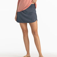 Ladies Skort - Free Fly Bamboo Lined Breeze Skort OS