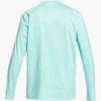Mens Sun Shirt - Quiksilver Heritage Heather Long Sleeve UPF 50 Surf Tee