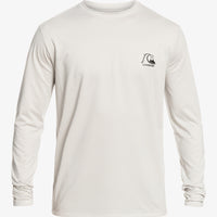 Mens Sun Shirt - Quiksilver Heritage Heather Long Sleeve UPF 50 Surf Tee