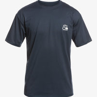 Mens Sun Shirt - Quiksilver Heritage Heather Short Sleeve UPF 50 Surf Tee