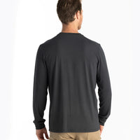 Mens Tee - Free Fly Bamboo Flex Long Sleeve Pocket Tee