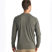 Mens Tee - Free Fly Bamboo Flex Long Sleeve Pocket Tee