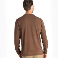Mens Tee - Free Fly Bamboo Flex Long Sleeve Pocket Tee