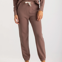 Ladies Jogger - Free Fly Waffle Jogger OS