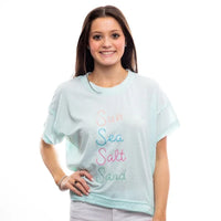 Top - Vintage Havana Sun And Sea Embroidered Shirt