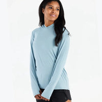 Ladies Sun Shirt - Free Fly Bamboo Shade Hoody II