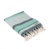 Sand Cloud - Jade Dobby Stripe Beach Towel