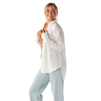 Top - Lotus and Luna Boyfriend Button Up