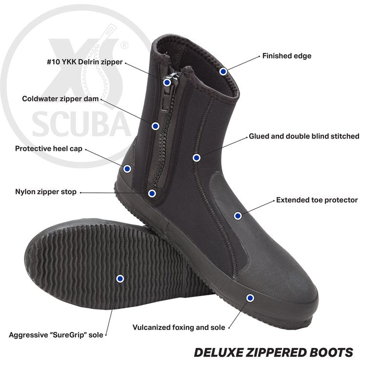 Boot - XS Scuba Deluxe Zipper Boot