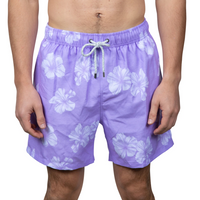 Volley - Vintage Summer Tossed Flower Swim Volley