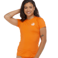 Ladies Rashguard - Body Glove In Motion Short Sleeve Rashguard OS