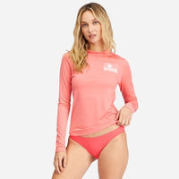 Ladies Sun Shirt - Billabong Core Loose Fit Long Sleeve Rashguard