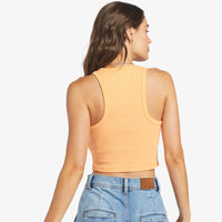 Top - Roxy Bright Boardwalk High Knit Tank Top