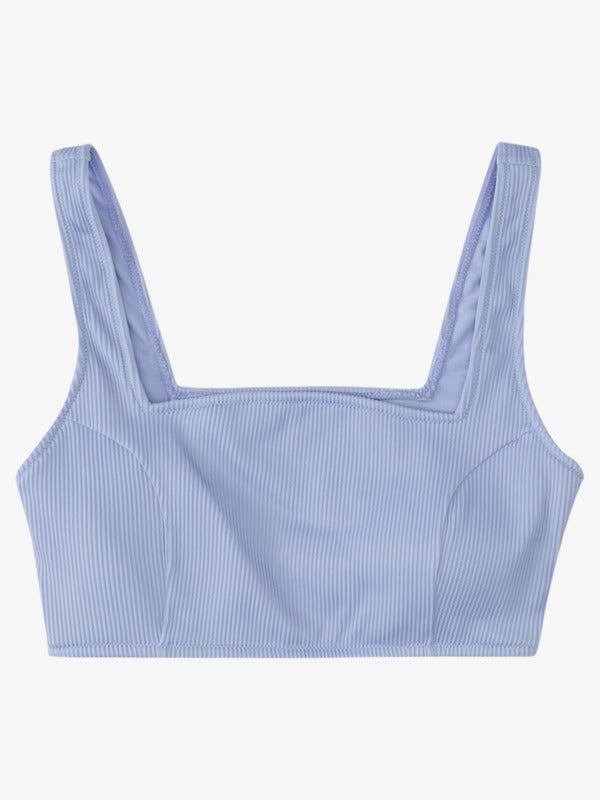 Bikini Top - Roxy Active Tankini Sports Bra Bikini Top