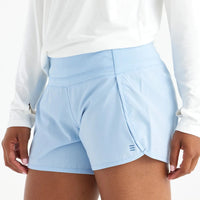 Ladies Short - Free Fly Bamboo Lined Breeze Short OS