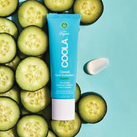 Coola Classic Face Organic Sunscreen Lotion SPF 30 - Cucumber