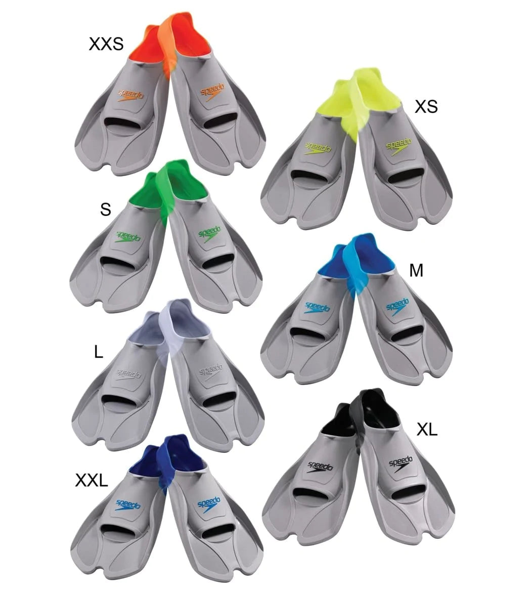 Speedo short blade swim training clearance fins