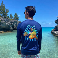 Men's Sun Shirt - Bermuda Ocean Apparel Long Sleeve
