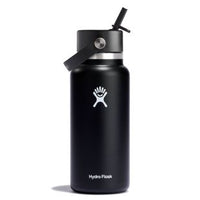 Wide Mouth Bottle - 32oz With Flex Straw Cap