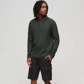 Shirt - North Face Men's Long Sleeve Waffle Henley