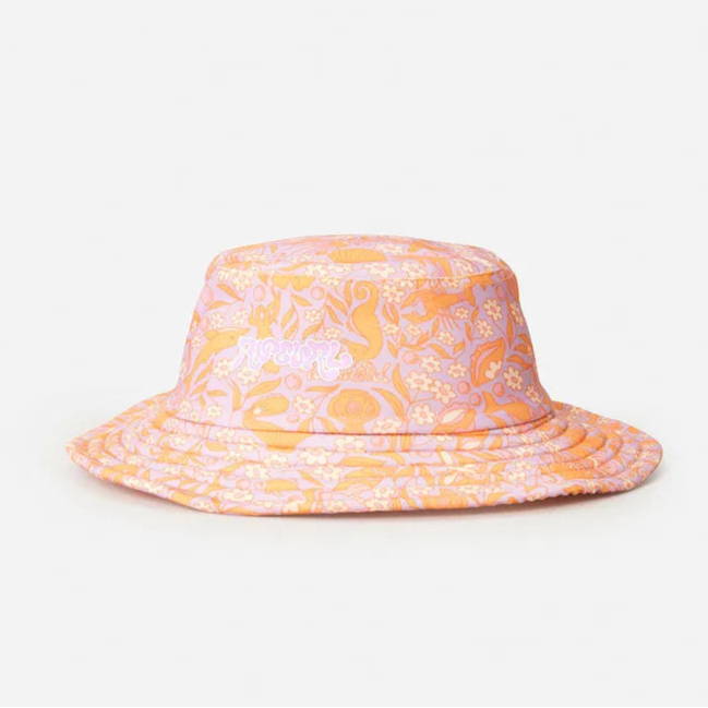 Hat - Rip Curl Girls Mixed Swim UPF50 Bucket Hat