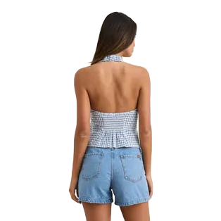 Top - Rhythm Louise Tie Front Halter Top
