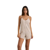 Romper - Rhythm Valley Stripe Adjustable Romper