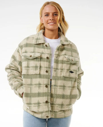 Jacket - Rip Curl Sunrise Session Sherpa Lined Jacket