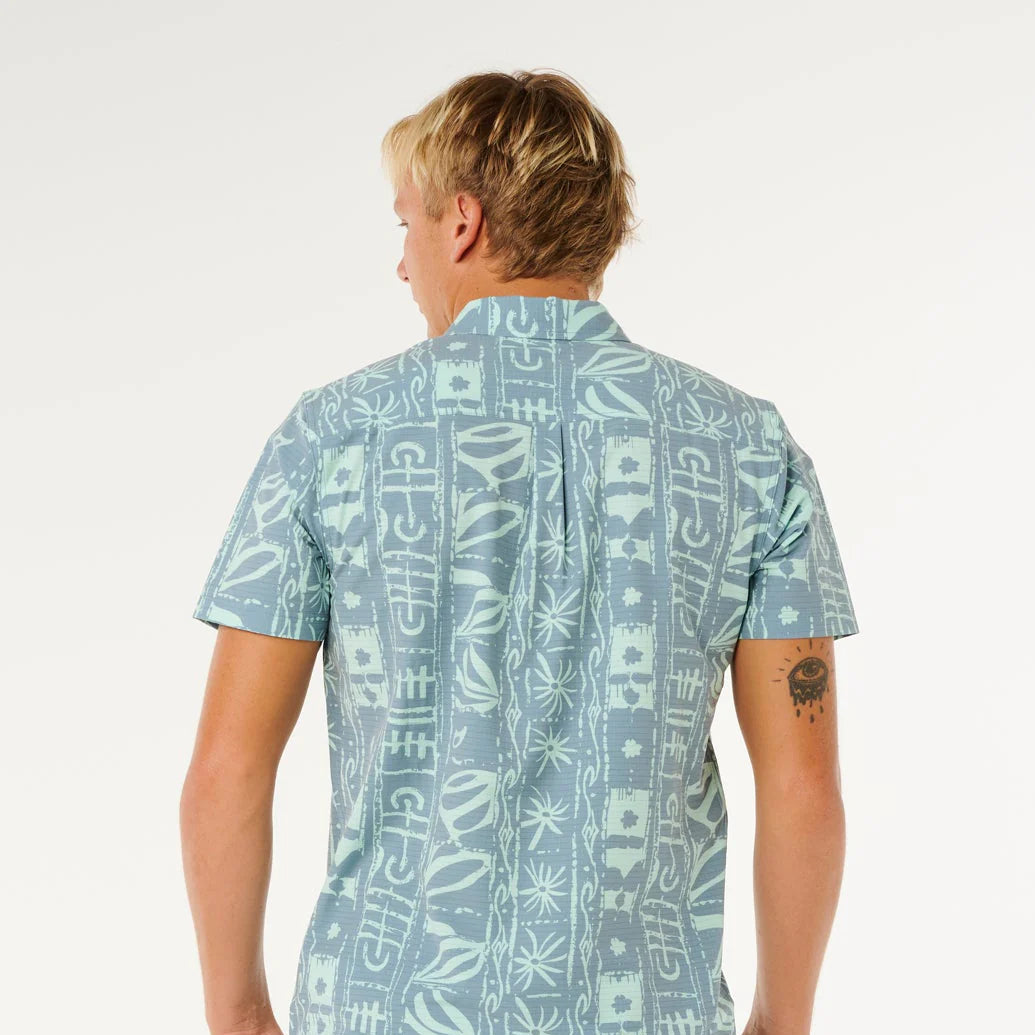 Woven - Rip Curl Mens Sessions Short Sleeve Shirt