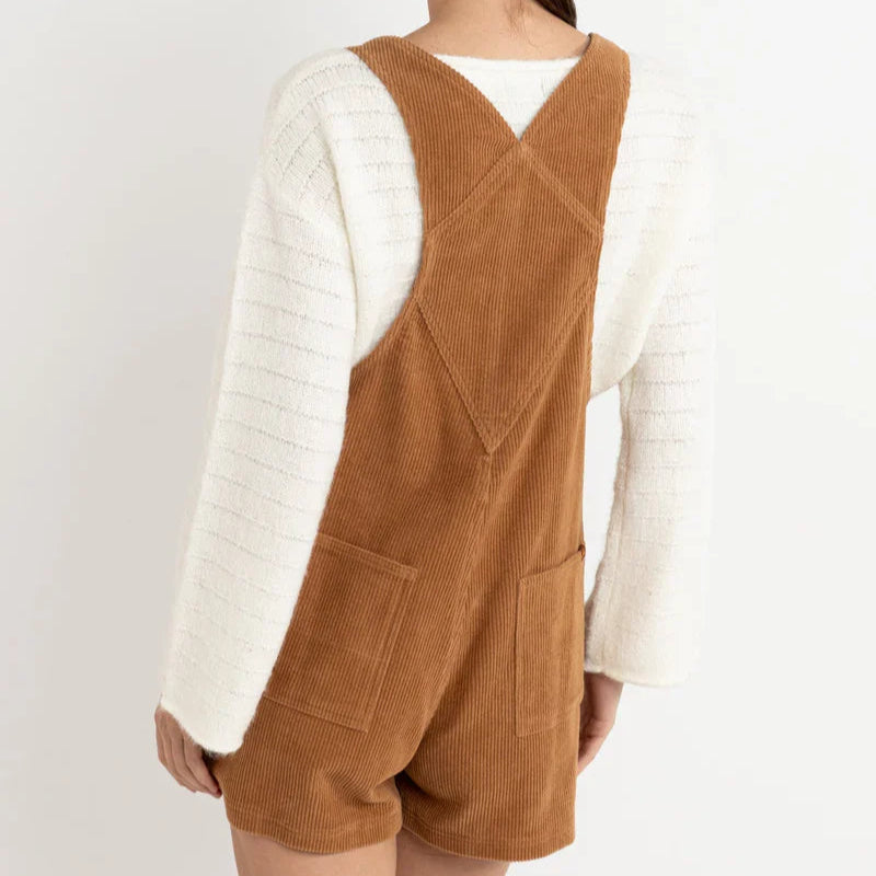 Overall - Rhythm Cord Tide Short Overalls
