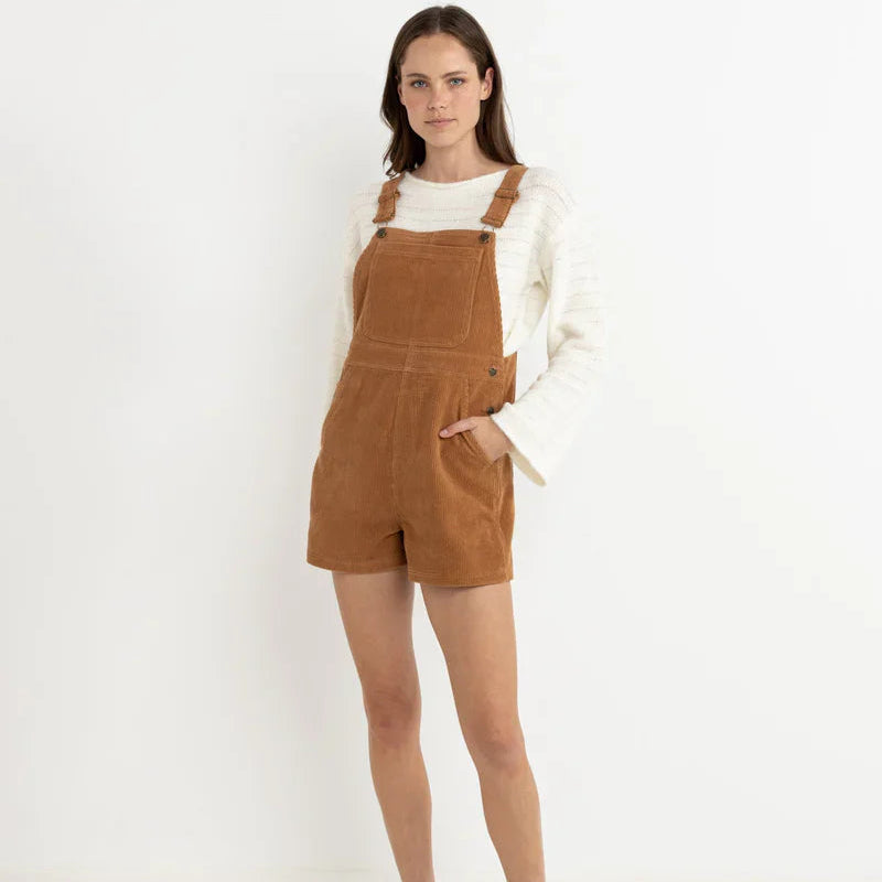 Overall - Rhythm Cord Tide Short Overalls