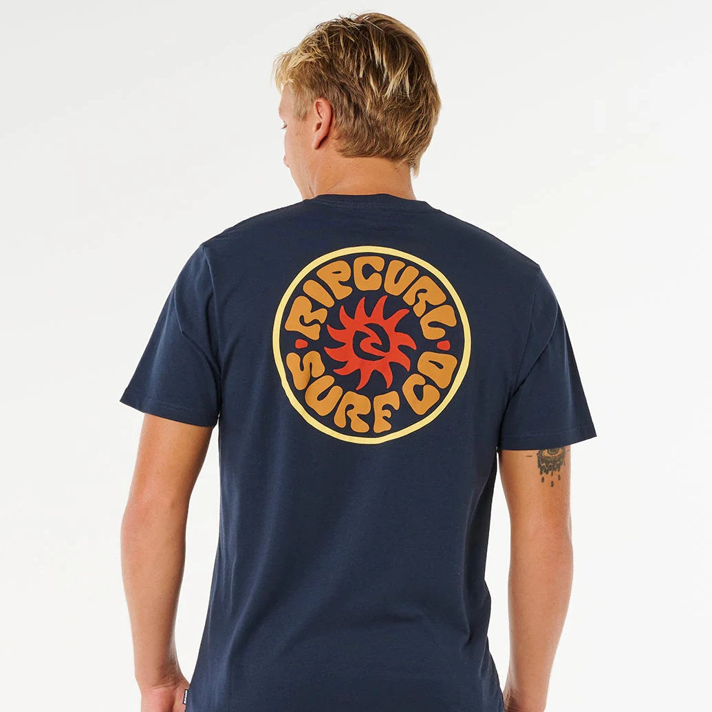 Tee - Rip Curl Mens Pacific Rinse Circle Tee