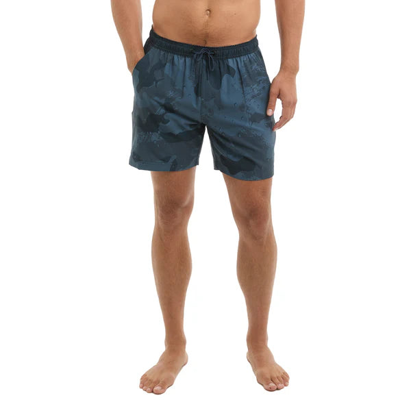 Volley - Pelagic Leiday 17" Elastic Waist Lined Short