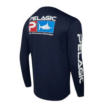 Mens Sun Shirt - Pelagic AquaTek Deluxe Fishing Shirt