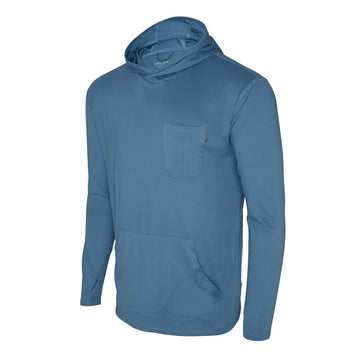 Mens Sun Shirt - Pelagic Freespool Hooded Performance Shirt