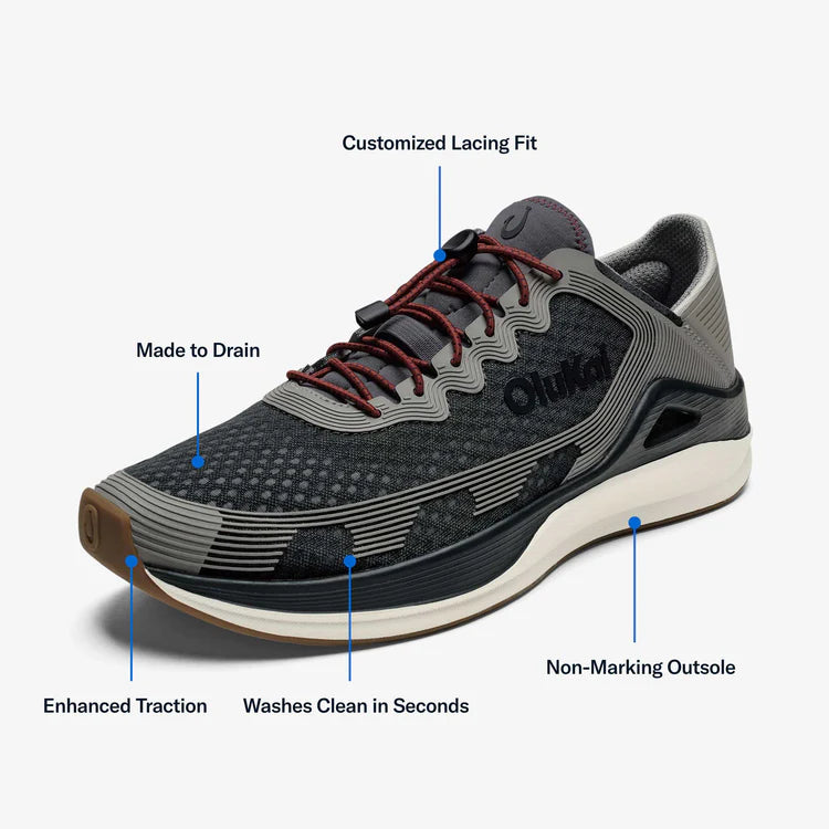 Mens - Olukai Ahi Performance Marine Shoes