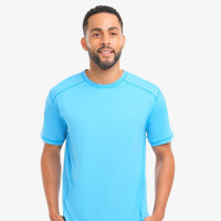 Mens Sun Shirt - BloqUV Short Sleeve Crew
