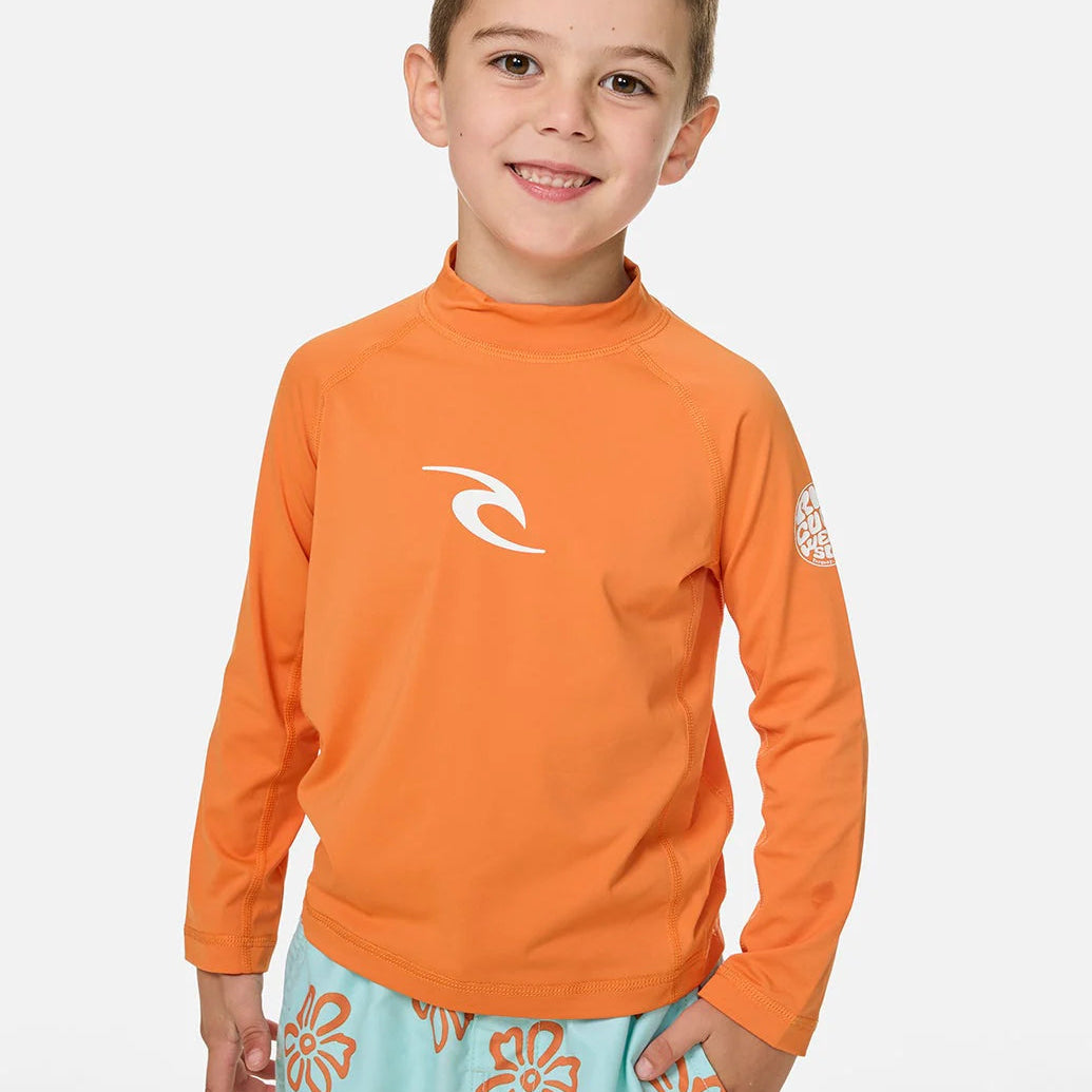 Boys Sun Shirt - Rip Curl Waves UPF Long Sleeve Sun Shirt - 1-8