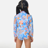 Girls Bathing Suit - Rip Curl Surf Magic UPF Long-sleeve Suit (1-8)