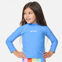 Girls Rashguard - Rip Curl Sun Revival UPF Long-sleeve Rashguard (1-8)