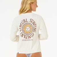 Ladies Sun Shirt - Rip Curl San Carlos Surf Lite Rash Guard