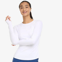Ladies Sun Shirt - BloqUV Long Sleeve Crew Neck Sun Shirt