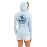 Ladies Sun Shirt - Pelagic AquaTek Raya Hooded Fishing Shirt