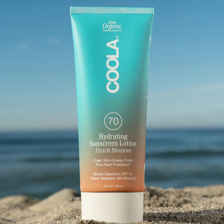 Coola Classic Body Organic Sunscreen Lotion SPF 70 - Peach Blossom