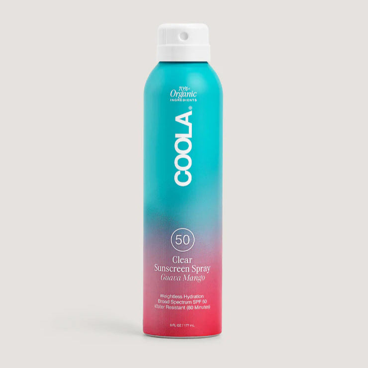 Coola Classic Body Organic Sunscreen Spray SPF 50 - Guava Mango - 2oz