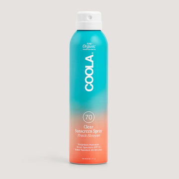 Coola Classic Body Organic Sunscreen Spray SPF 70 - Peach Blossom