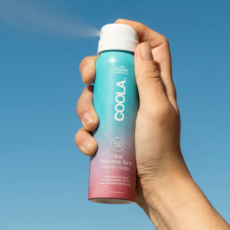 Coola Classic Body Organic Sunscreen Spray SPF 50 - Guava Mango - 2oz